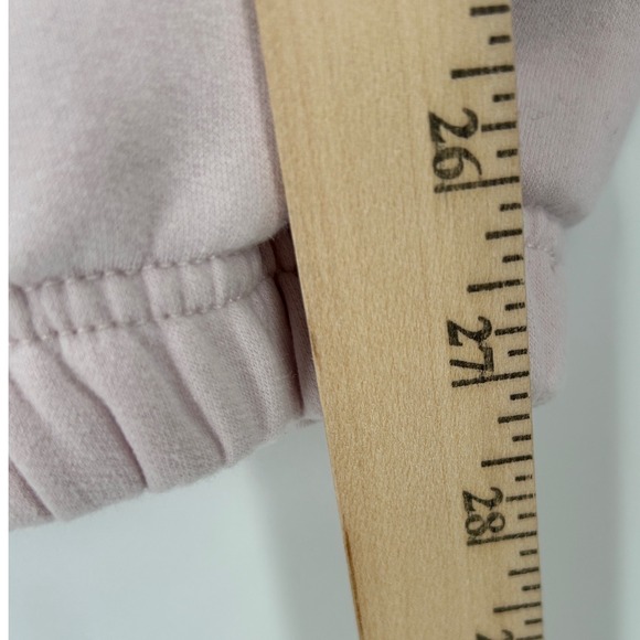 Athleta Women's Forever Fleece Light Pink Sweatpants Joggers Size Medium - Picture 9 of 10